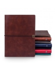 RuiZe PU skóra note book pokrywa spirali notebooka A5 organizator B5 notebook dziennik podróży pamiętnik 6 kołowych do segregato