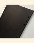 CXZY A5 A6 A7 puste czarny papier luźne liści spirala notebook wewnętrzna strona do napełniania book journal planer podróży mlec