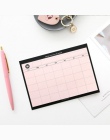 Lato Flamingo miesięczny papier Pad 30 arkuszy 145*95mm DIY miesięczny Planner biurko Agenda prezent szkolne materiały biurowe d