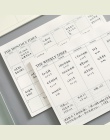 Planner Notebook artykuły biurowe szkolne artykuły papiernicze Planner miesięczny/tygodniowy 60 strony wewnętrzne planowanie dni