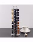 40 filiżanek Nespresso ekspres do kawy uchwyt obrotowy stojak na kawę kapsułka stojak na Dolce Gusto kapsułki do przechowywania 