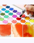 Zestaw pigmentów do akwareli 36-kolor akwarela malarstwo Student ręcznie malowane przenośny zestaw malarski żelazne pudełko dost