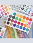 Doskonałe malowanie farby litego zestaw akwareli z pędzlem jasny kolor malowanie zestaw pigmentów dla studentów dostaw sztuki