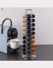 40 filiżanek Nespresso ekspres do kawy uchwyt obrotowy stojak na kawę kapsułka stojak na Dolce Gusto kapsułki do przechowywania 