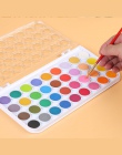 12/24/36 kolory profesjonalne stałe farby akwarelowe farby Box z pędzlem jasny kolor przenośny zestaw pigmentów do akwareli