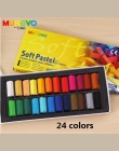 MUNGYO posłowie miękkie pastele 24/32/48/64 kolory materiały do rysowania ART DIY włosy farbowane kolor sprawiają, że w górę