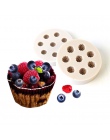 1 sztuk Blueberry, żurawina silikonowa foremka na fondant ciasto dekorowanie narzędzia mydło formy B044/B045