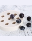 1 sztuk Blueberry, żurawina silikonowa foremka na fondant ciasto dekorowanie narzędzia mydło formy B044/B045
