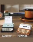 2018 kreatywny czarna kawa w stylu Vintage drewniane do maszyn do pisania i fotokartka biurko wiadomość notesik stojak posiadacz