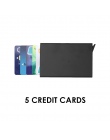 Automatyczne Silde aluminium ID gotówka posiadacz karty mężczyzna Business RFID Blocking etui zabezpieczające na karty kredytowe