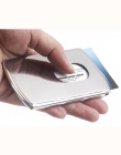 Vogue Thumb wysuwane ze stali nierdzewnej kieszeń biznes ID posiadacz karty kredytowej przypadku mężczyzn materiały biurowe