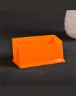 1 sztuk wyczyść biurko półka Box witryna stojak akrylowy plastik przezroczysty pulpit uchwyt na wizytówki 10.5*4.5*4.5 cm
