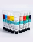 Bgln profesjonalne farby akrylowe zestaw 12/18/24 kolory 10 ML ręcznie malowane ściany rysunek malarstwo zestaw pigmentów dostaw