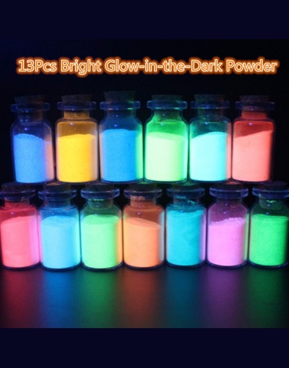 130g losowe kolory proszek luminescencyjny fosforowy Pigment do dekoracji DIY farby do druku, blask w ciemności proszek pył