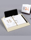 Kalendarz biurkowy 2019 kreatywny minimalistyczny kalendarz niestandardowe stół z drewna dekoracje Plan w tym Notebook kalendarz