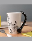 Nowość gitara kubek ceramiczny osobowość muzyka uwaga mleka sok z cytryny kubek kawy i herbaty puchar szklanka biuro w domu wyją