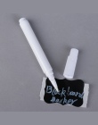 1/5 sztuk biały płyn kreda długopisy do naklejki ścienne dla dzieci pokój tablica kuchnia Jar wygodny wyjmowany długopis szkoła 
