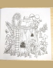 24 strony kolorowanka zaczarowany las książki dla dzieci antystresowy kolorowanki dla dorosłych dla dorosłych Livre rysunek/Art/