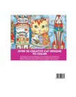 1 sztuk 24 strony kreatywny koty kolorowanka dla dzieci dorosłych stres zabić czas Graffiti malowanie książka z rysunkami