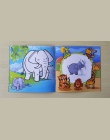 22 stron Cute Animal Style Secret Garden malarstwo rysunek zabić czas książka ruchu DIY Puzzle dla dzieci magia kolorowanka zare