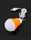 Kolorowe pcv 5 V 5 W USB żarówka przenośna lampka LED 5730 dla trekkingowy namiot kempingowy podróż praca z bankiem energii Note