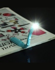 Przenośny lampka do czytania LED energooszczędne led, noc, lekki książki światło z klipsem Folder świateł losowy kolor