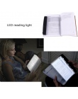 Sypialnia lampka do czytania lampka nocna kreatywny doprowadziły książka lekka płaska płyta przenośny podróży samochodem Panel L