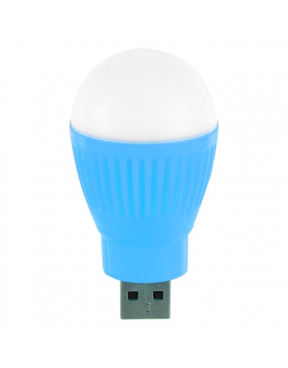 Mini USB żarówka LED lampka nocna okrągły latarka zewnętrzna lampa awaryjna Laptop komputer oszczędność energii lampka do czytan