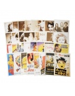 32 sztuk/paczka w stylu Vintage gwiazdy filmowe rysunek wizytówki widokówka zestaw kobiet dla dorosłych boże narodzenie karty pr