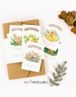 28 arkuszy/zestaw Kawaii Cartoon zwierząt Lomo karty Mini pocztówka/kartkę z życzeniami/prezent urodzinowy karty