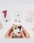 28 arkuszy/zestaw kreatywny kolorowe życie Mini Lomo pocztówka/kartkę z życzeniami/kartka urodzinowa koperta karta podarunkowa w