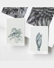 28 arkuszy/zestaw zielony liść roślin serii Mini kartkę z życzeniami pocztówka/karta życzeń/boże narodzenie i nowy rok prezenty
