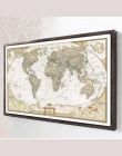 28*18 cal rozmiar duży Antique mapa świata materiały biurowe szczegółowe plakat na ścianę wykres Retro papier matowy papier pako