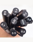 Złożony z 1 części pigmentowy Pigma Micron Marker długopis 0.05 0.1 0.2 0.3 0.4 0.5 0.6 0.8 różnych końcówki czarny Fineliner sz