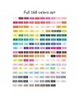 1 sztuk TouchFive opcjonalnie 168 kolory szkic markery markery na bazie alkoholu kolor zestaw markerów akcesoria do malowania pi