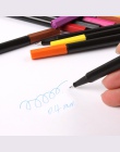 0.4 Mm 24 kolory długopisy Fineliner Superfine Marker długopis na bazie wody różne atrament rysunek sztuka dla dzieci Graffiti c