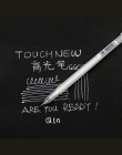 1 PC 0.8 MM podkreślić długopis biały szkic rysunek Graffiti Art markery Manga Design hak długopis długopis papiernicze artykuły