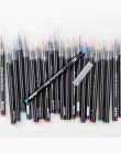 Arrtx 24/48 kolorów prawdziwe mazak długopisy profesjonalny na bazie wody markery nadający się do prania i nietoksyczny elastycz