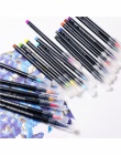 20 kolory malowanie miękki pisak z pędzelkiem akwarela Marker długopis Premium Art markery do barwienia kaligrafii Manga Manga k