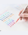 1 pc Fabricolor dotykowy, wprowadzić swoje pędzelek do zdobień kolorowe pisaki zestaw do kaligrafii rysunek prezent koreański ak