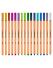 Stabilo 25 sztuk pkt 88 zestaw długopisów portfel w zestawie włókno liniowe długopisy szkic Marker Colores rysunek manga Student
