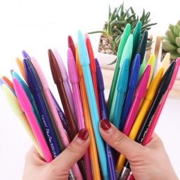 Kreatywny 36 kolorów Fineliner długopisy Superfine Marker długopis śliczne na bazie wody na bazie wody dostaw sztuki Marker do r