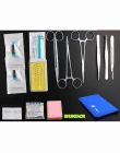Nauki medyczne Aids szkolenia narzędzi chirurgicznych zestaw/chirurgiczne szew pakiet zestawy zestaw dla ucznia