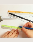 Z władcy skali mapowanie pomiaru materiały biurowe 15 cm/20 cm/30 cm linijka ze stali nierdzewnej do cięcia stali linijka