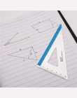 Nowy 4 sztuk/zestaw UV linijka ze stopu aluminium rysunek pomiaru geometria trójkąt linijka prostownica kątomierz wiele władców