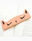 15 cm świeże cukierki kolor Cute Cat drewniane do pomiaru linijki linijka prosta narzędzie upominek promocyjny papiernicze