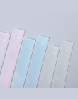 1 pc prosty styl cukierki kolor plastikowa linijka przezroczysta linijka dla dzieci projekt linijka szkolne kawaii materiały do 