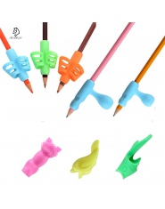 8 sztuk/zestaw dzieci pojemnik na ołówki korekta trzymać długopis pisanie Grip postawy narzędzie pasuje do dla prawej i lewej rę