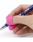 4 sztuk/zestaw uchwyt do trzymania ołówka ergonomiczna pisanie pomoc dla dzieci nauka trzymać długopis pisanie postawy prawidłow
