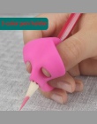 3 pc magiczny uchwyt ołówek pomóc początkującym pisanie silikonowe zabawki dla niemowląt podwójne kciuk postawy korektor narzędz
